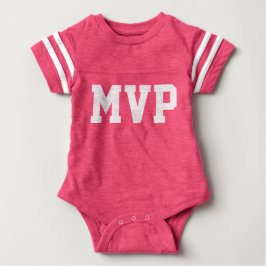 Personlig Baby MVP Football Jersey Bodykostym Tröja