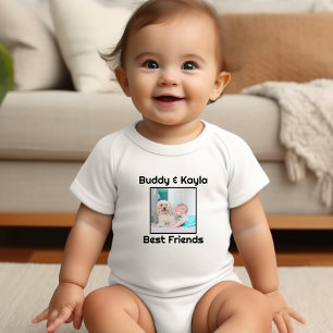 Personlig Baby om Best Friend T Shirt