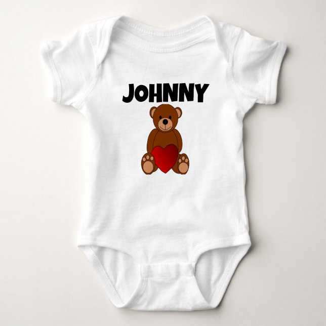 PERSONLIG BABY ONE-BIET T SHIRT (Framsida)