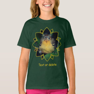 Personlig Baby Oriole Ungfågel T Shirt