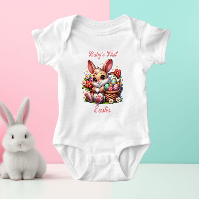 Personlig Baby Påsk Första T Shirt (Skapare uppladdad)