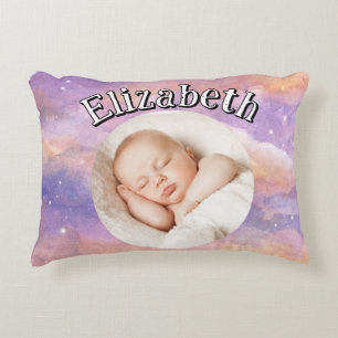 Personlig Baby Photo Anpassningsbar Baby Bild Prydnadskudde