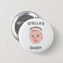 Personlig Baby Photo Pappa Gift Ansikte