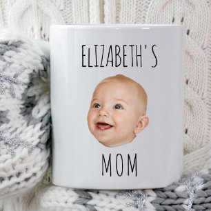 Personlig Baby Photo Pappa Mamma födelsedagspresen Mugg