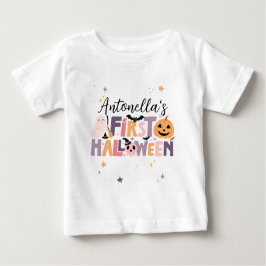 Personlig Baby:s första Halloween-dräkt T Shirt