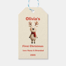 Personlig Baby:s första julprydnad