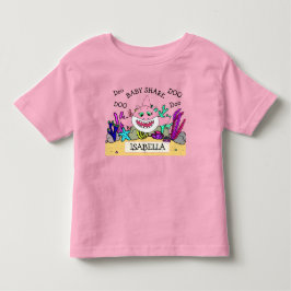 Personlig Baby Shark Baby T Shirt