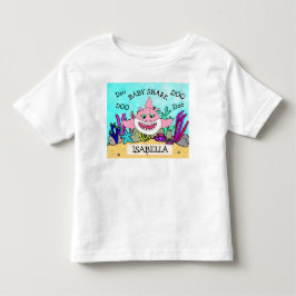 Personlig Baby Shark Baby T Shirt
