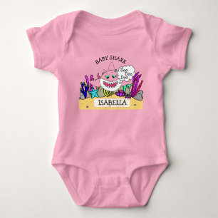 Personlig Baby Shark Baby T Shirt