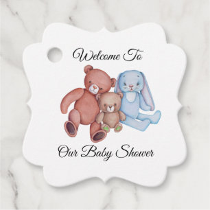 Personlig Baby Shower Gåvor Etiketter