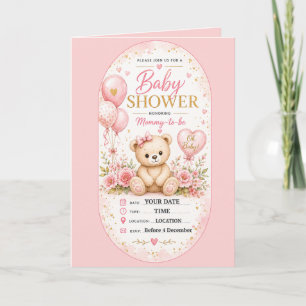 Personlig Baby Shower-inbjudan Kort