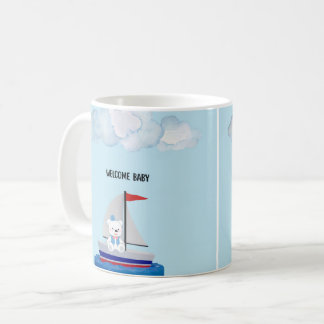 Personlig baby shower-mugg kaffemugg