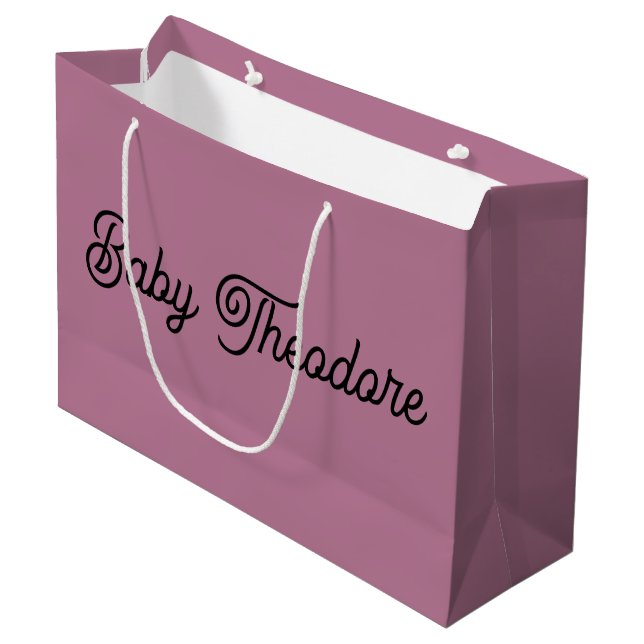 Personlig Baby Shower Party Favor Boy Girl (Framsidan Vinklad)