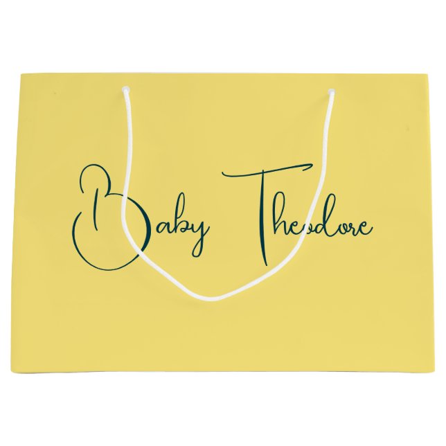 Personlig Baby Shower Party Favor Boy Girl (Framsidan)