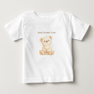 Personlig Baby Shower T Shirt