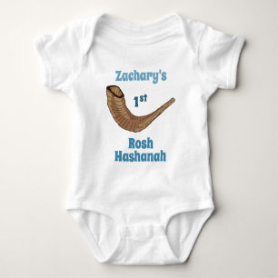 Personlig Baby skott1st Rosh Hashanah T Shirt