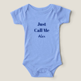 Personlig Baby T-Shirt med Anpassad Text - Present