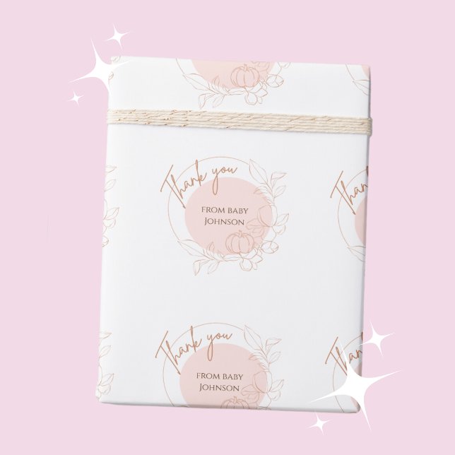 Personlig Baby Tack Presentpapper (Skapare uppladdad)