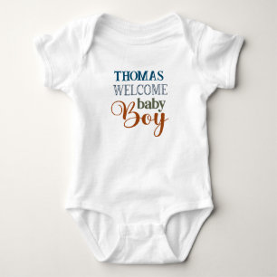 Personlig babybody för Jersey spädbarn T Shirt