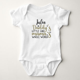 Personlig babybodysuit t shirt
