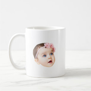 Personlig babyfotomugg Anpassad Fars dag Kaffemugg