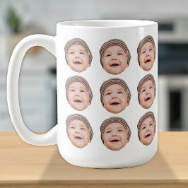 Personlig babyfotomugg i söt design kaffemugg