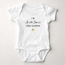 Personlig babypresent till brorson Faster Anpassad T Shirt