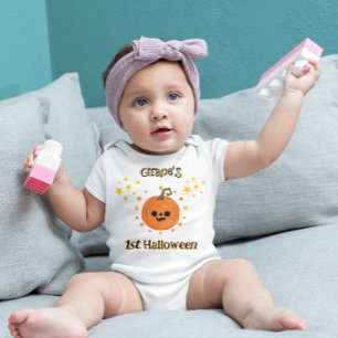 Personlig Baby's 1st Halloween Bodykostym T Shirt