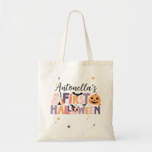 Personlig Baby's First Halloween Tygkasse