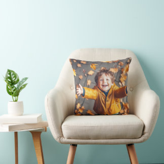 Personlig babysfotokudde kudde