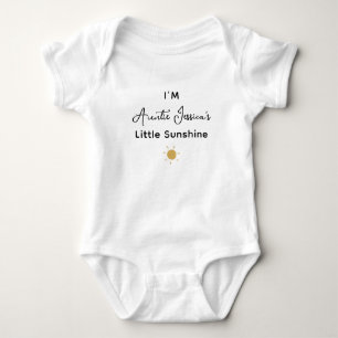 Personlig babyspepresent för systerson Tanta Anpas T Shirt