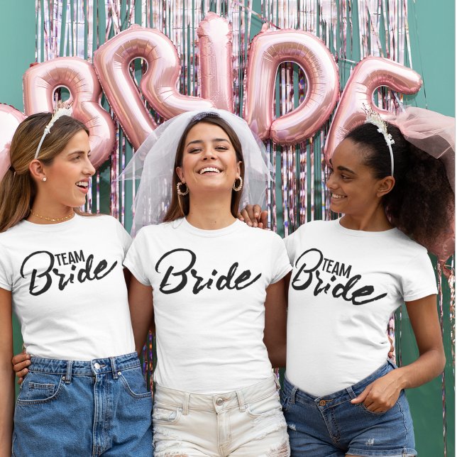 Personlig Bachelorette Bridesmaids Party Group T Shirt (Skapare uppladdad)
