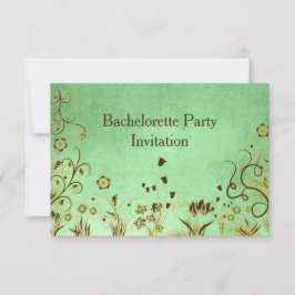 Personlig Bachelorette-Födelsedagsfest-inbjudan Inbjudningar