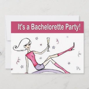 Personlig Bachelorette Party-inbjudningar Inbjudningar