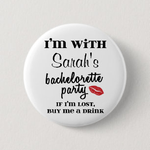 Personlig Bachelorette Party köper en drink till Knapp