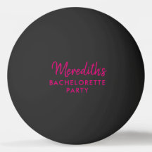 Personlig Bachelorette Party Ping Pong Bollar