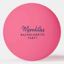Personlig Bachelorette Party Ping Pong Bollar