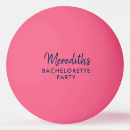 Personlig Bachelorette Party Ping Pong Bollar