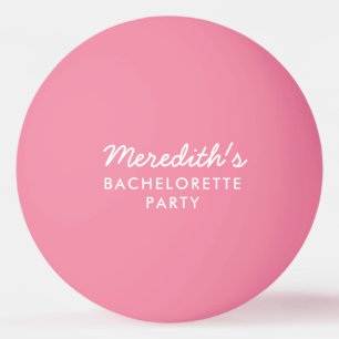 Personlig Bachelorette Party Ping Pong Bollar