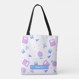 Personlig Back to school Tote Bag Tygkasse