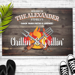 Personlig Backyard Chillin' and Grillin' Patio