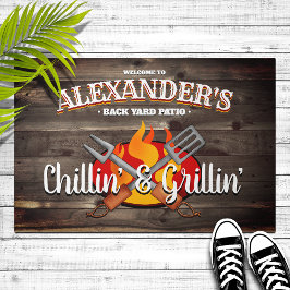 Personlig Backyard Chillin' and Grillin' Patio