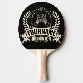 Personlig Badminton Player Namn Racquet Sports  Pingisracket