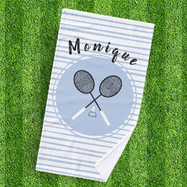 Personlig Badminton Rackets Shuttlecock Blue