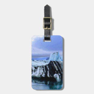 Personlig bagagetagg - Island glaciär Bagagebricka