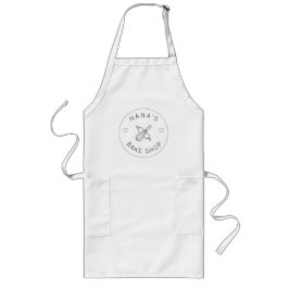 Personlig Bake Shop Apron Gift Långt Förkläde
