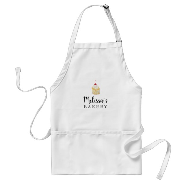 Personlig Bakery Cuptårta Apron Förkläde (Framsidan)