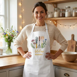 Personlig Baking Apron for Women & Manar