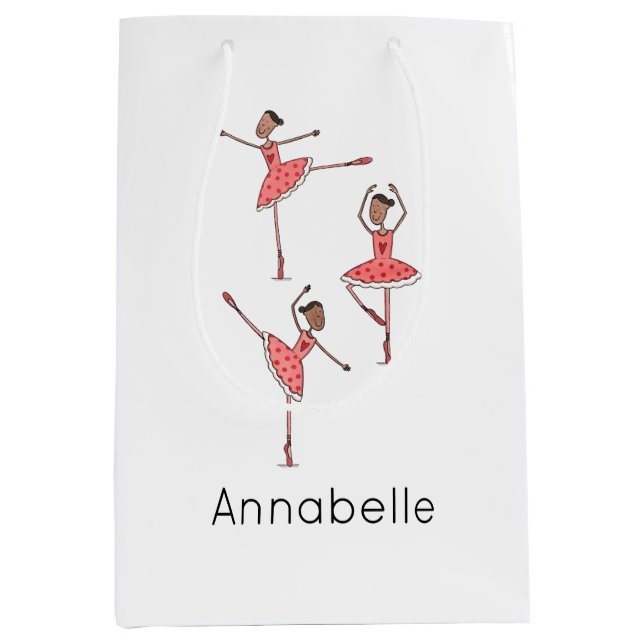 Personlig Ballerina Balettdansare (Framsidan)