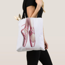 Personlig Ballerina Ballet Shoes Tygkasse